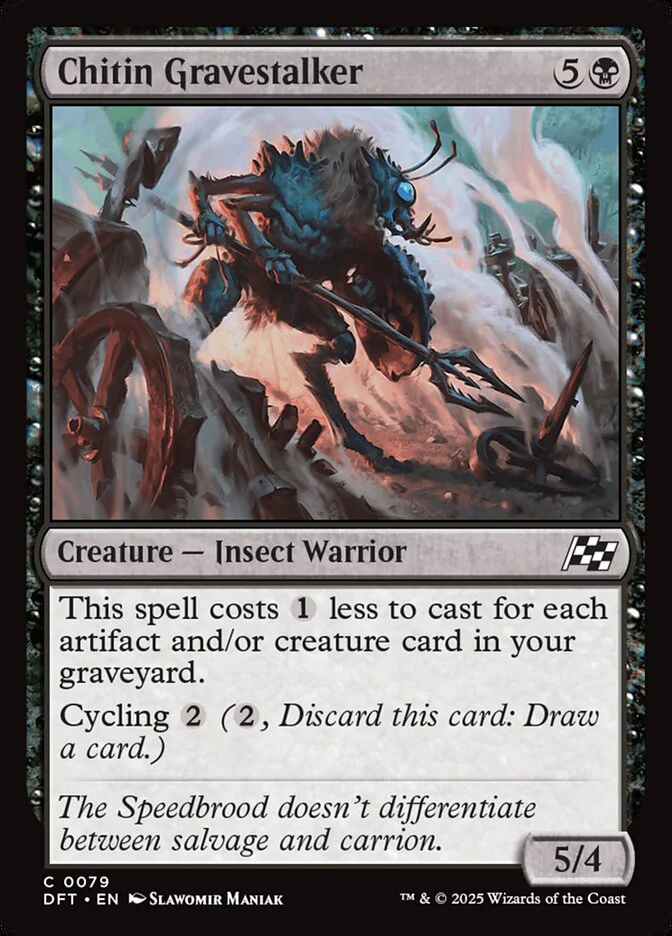 Chitin Gravestalker 79/291 (Aetherdrift)