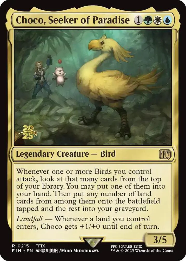 Choco Seeker of Paradise 215s/116 (Prerelease Cards)  - Foil