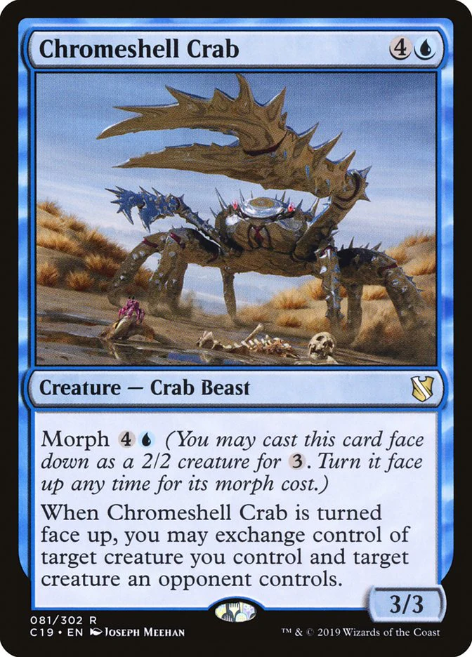 Chromeshell Crab 81/302 (Commander 2019)