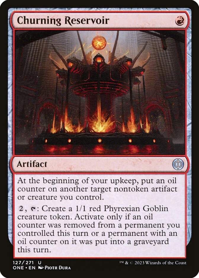 Churning Reservoir 127/271 (Phyrexia: All Will Be One)