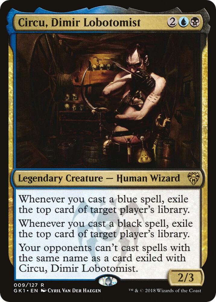 Circu, Dimir Lobotomist 9 (Guilds of Ravnica: Guild Kits)