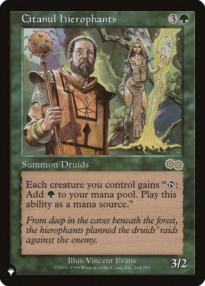 Citanul Hierophants USG-244/5075 (The List Reprints)