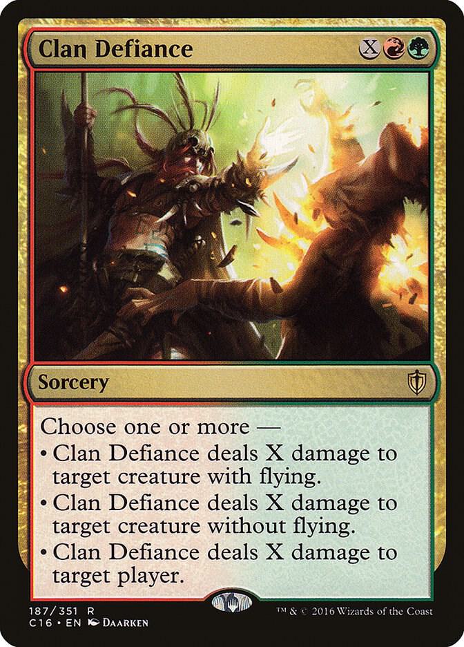 Clan Defiance 187/351 (Commander 2016)