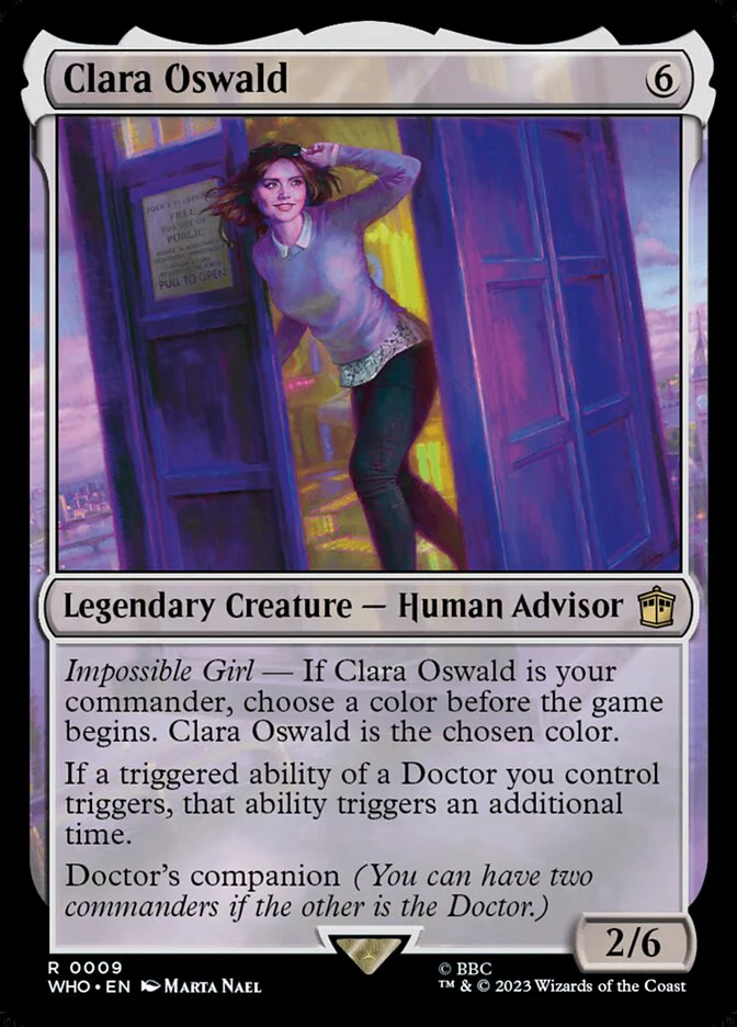Clara Oswald 9/331 (Universes Beyond: Doctor Who)