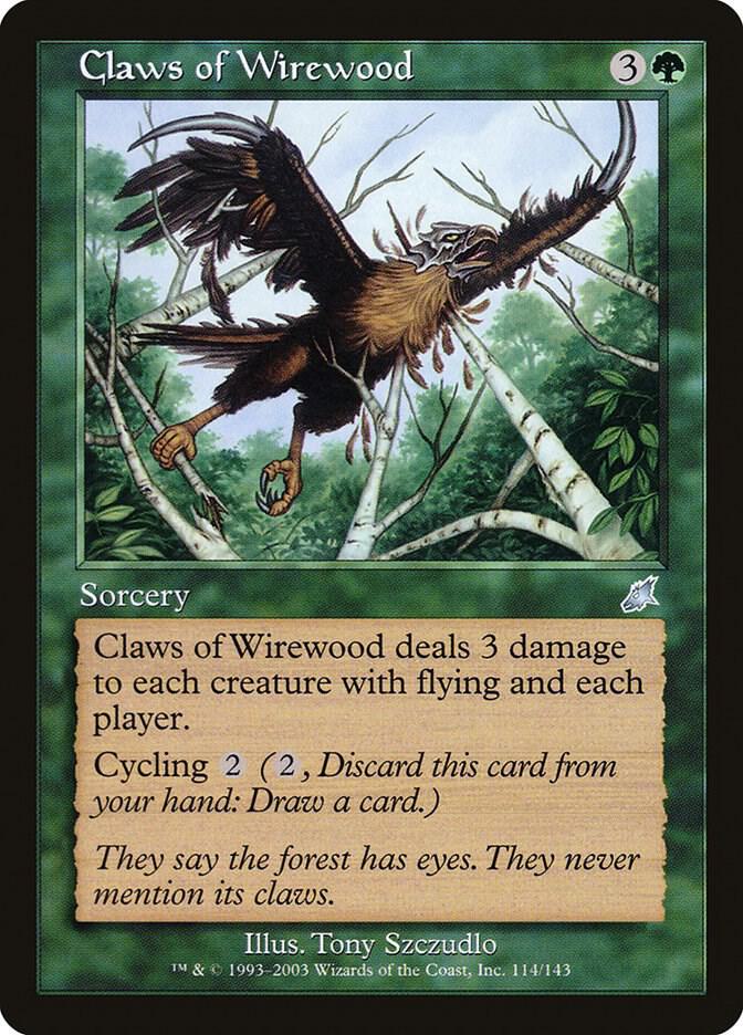 Claws of Wirewood 114/143 (Scourge)