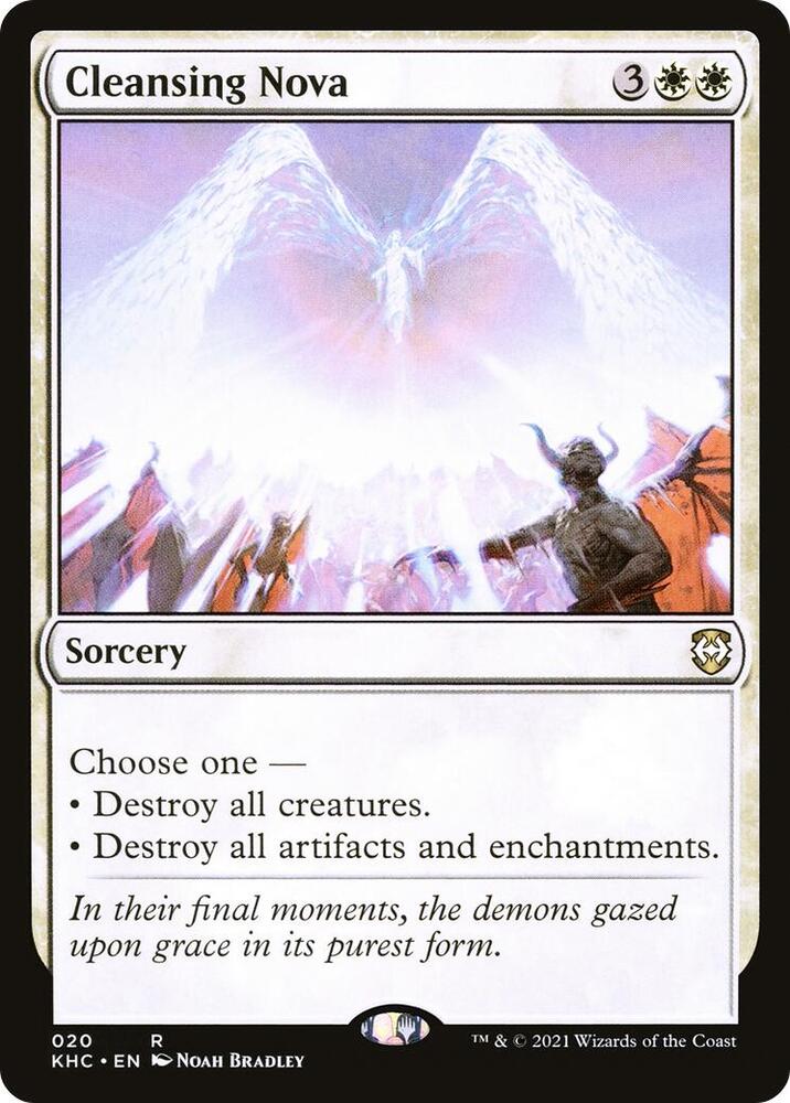 Cleansing Nova 20/1 (Commander: Kaldheim)