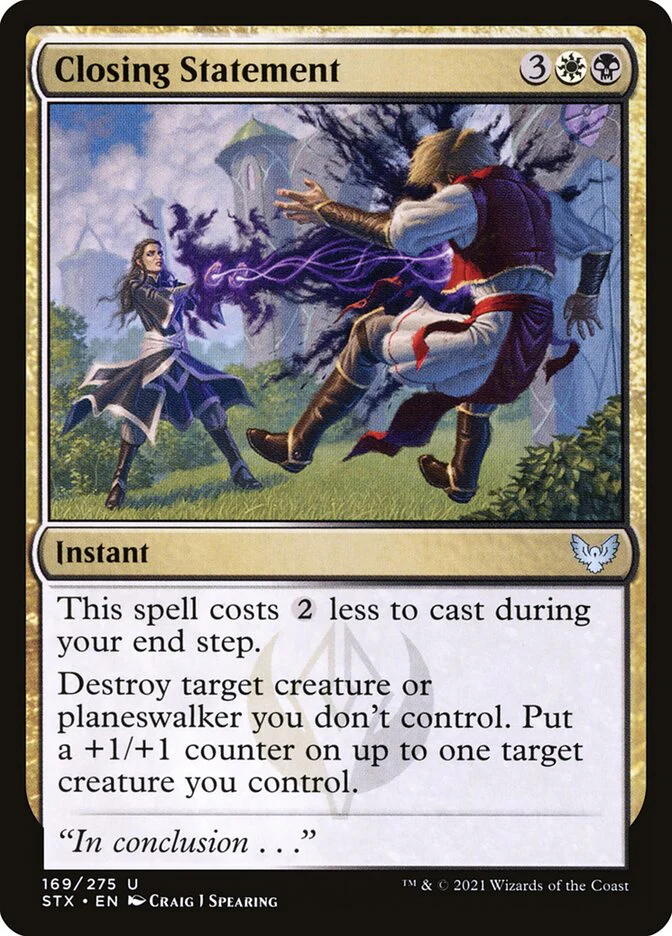 Closing Statement 169/275 (Strixhaven: School of Mages)