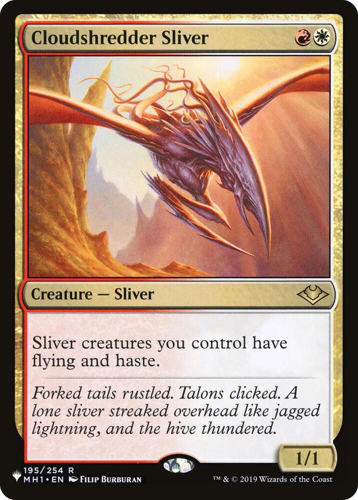 Cloudshredder Sliver MH1-195/5075 (The List Reprints)