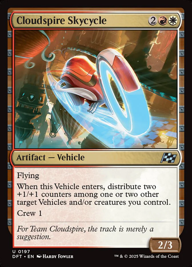 Cloudspire Skycycle 197/291 (Aetherdrift) - Foil