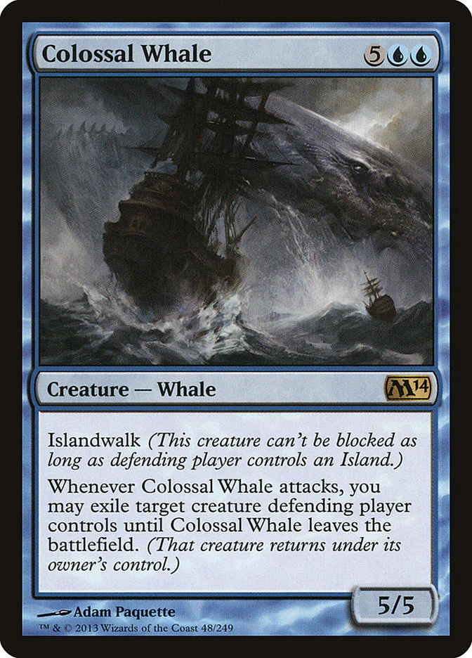 Colossal Whale 48/249 (Magic 2014 (M14))