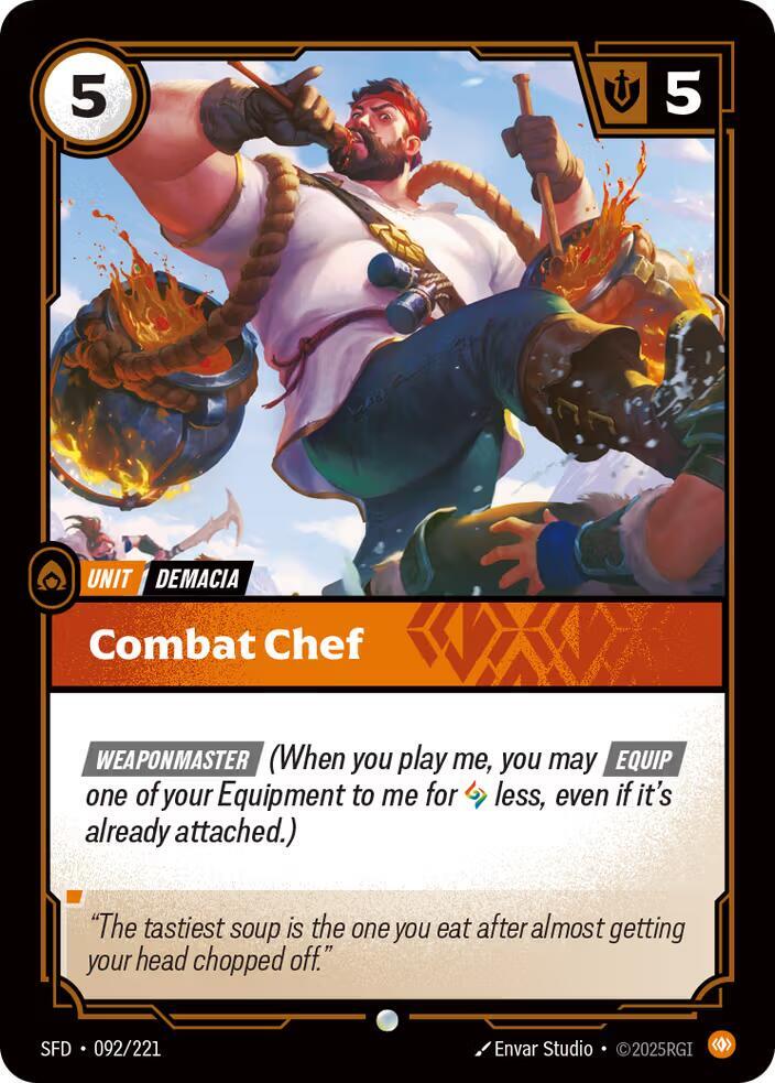 Combat Chef 92/221 (Spiritforged)