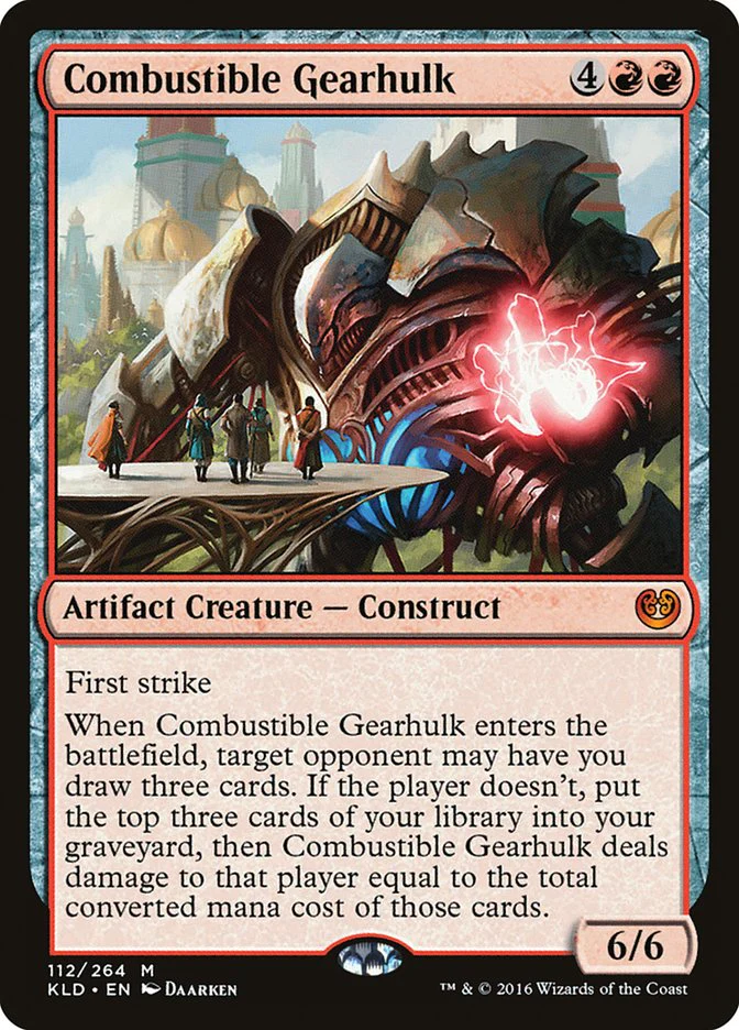 Combustible Gearhulk 112/264 (Kaladesh)