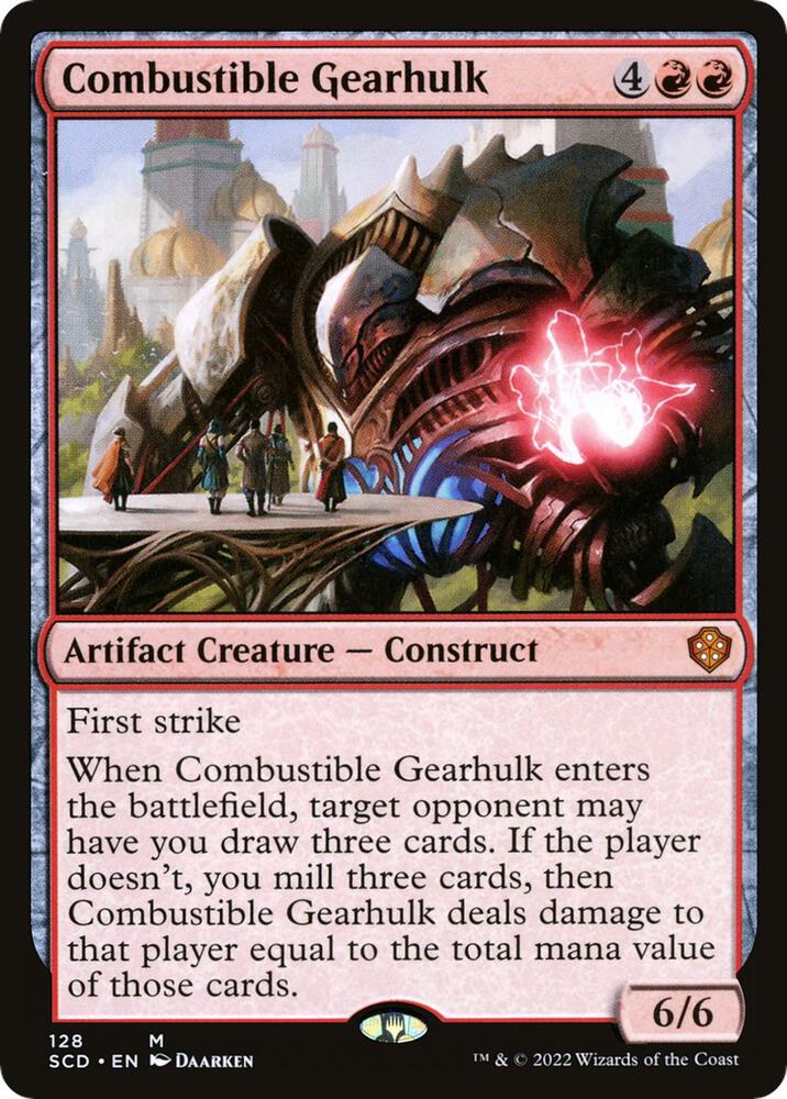 Combustible Gearhulk 128/352 (Starter Commander Decks)