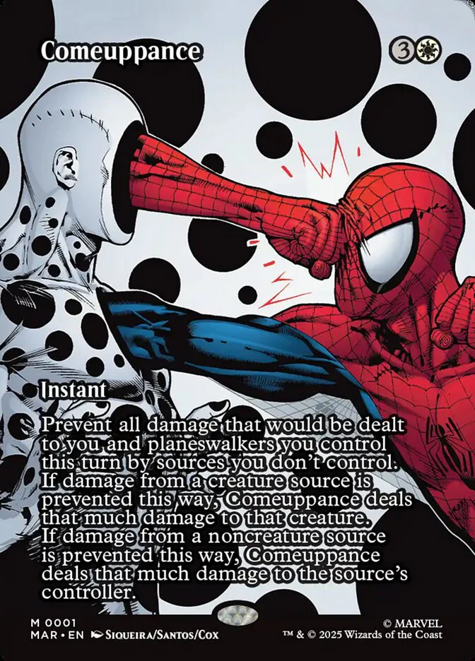Comeuppance 1 (Marvel Universe Eternal-Legal)  - Borderless Foil