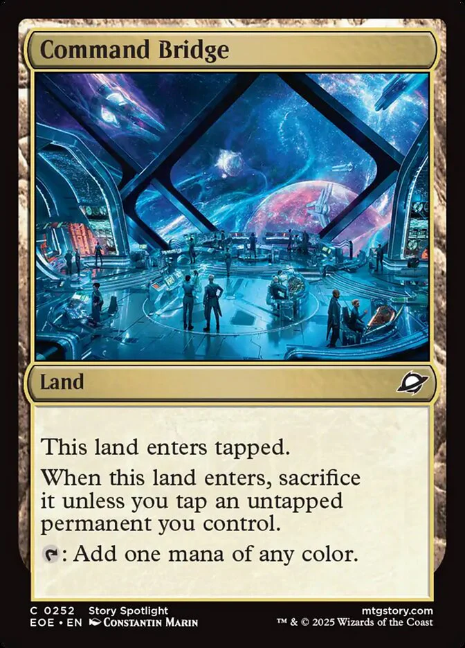 Command Bridge 252/276 (Edge of Eternities) - Foil
