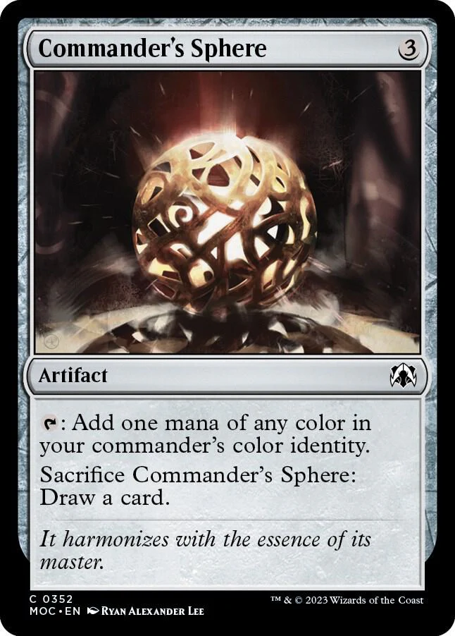 Commander's Sphere 352/444 (Commander: March of the Machine)