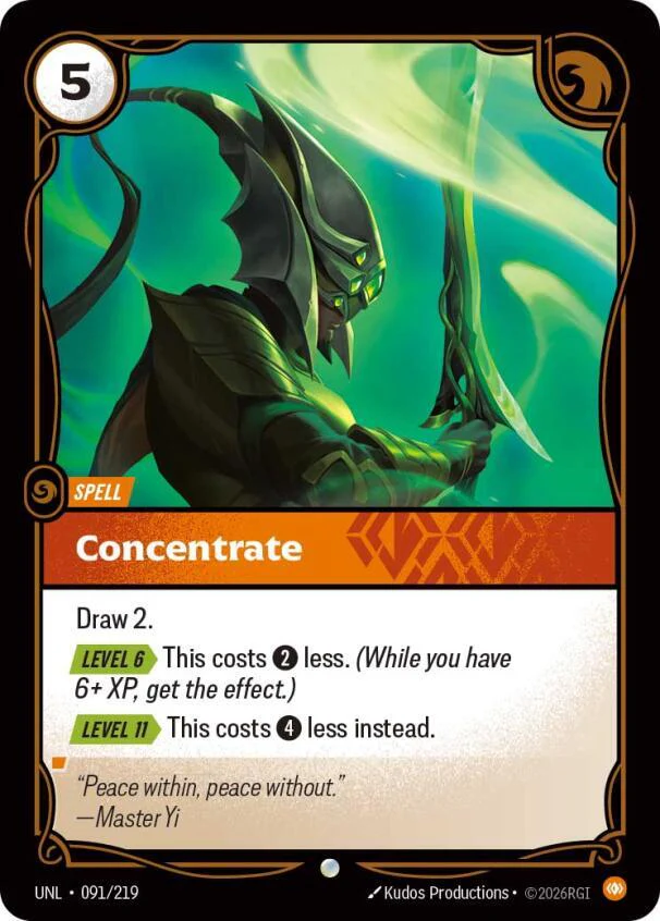 Concentrate 091/219 (Unleashed)