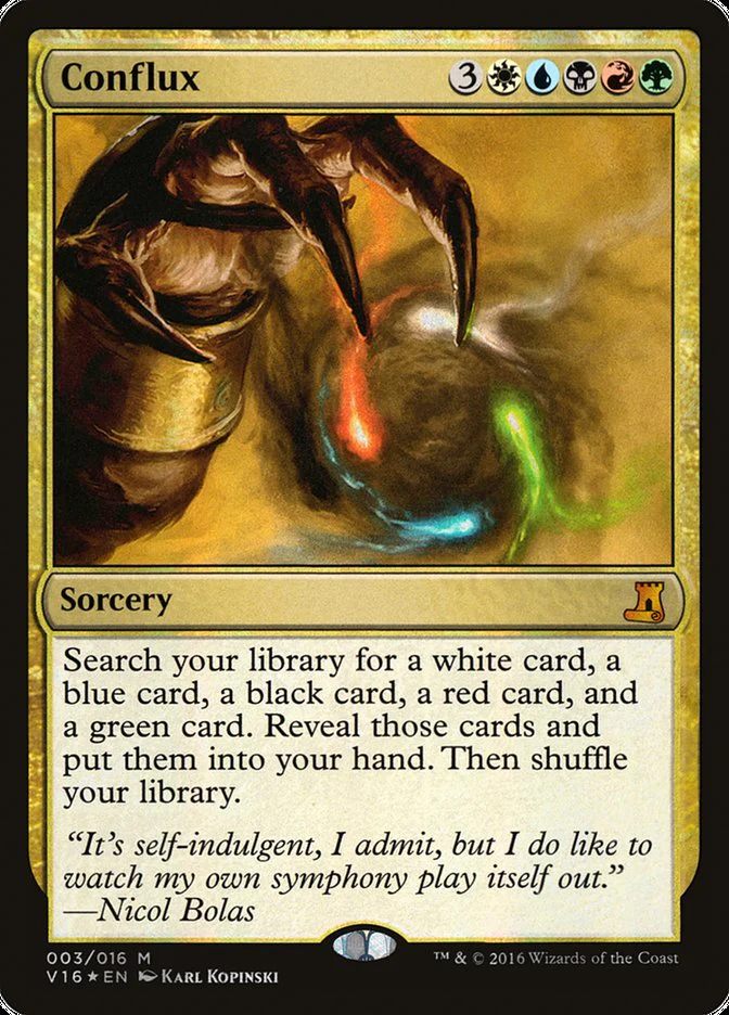 Conflux 3/16 (From the Vault: Lore) - Foil
