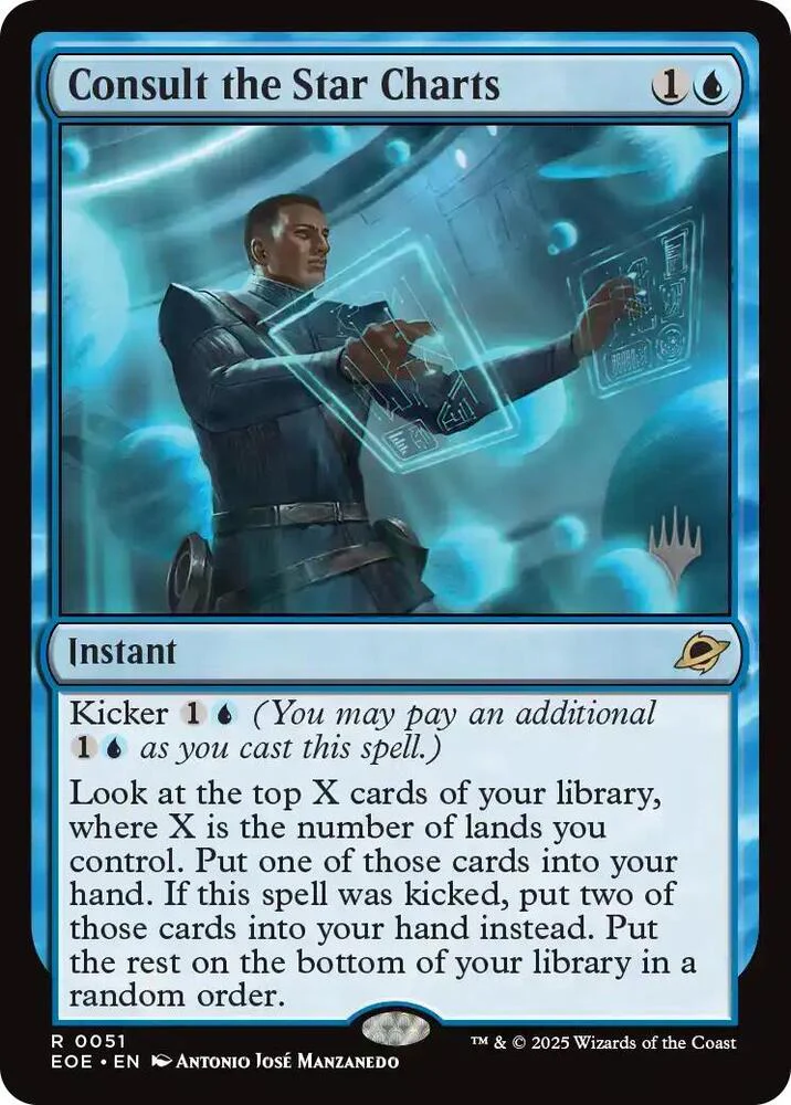 Consult the Star Charts 51 (Promo Pack: Edge of Eternities)  - Foil