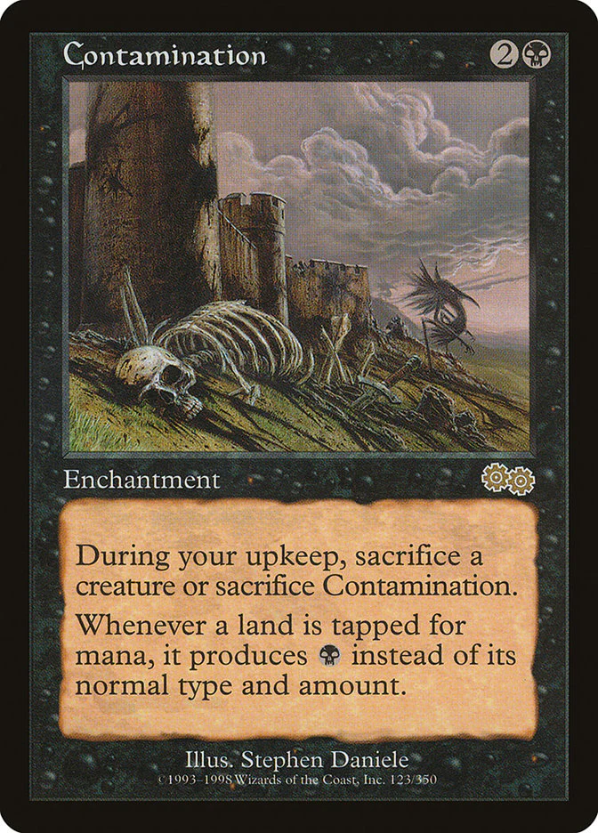 Contamination 123/350 (Urza's Saga)