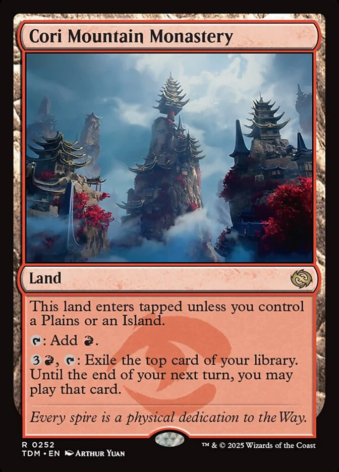 Cori Mountain Monastery 252 (Tarkir: Dragonstorm)