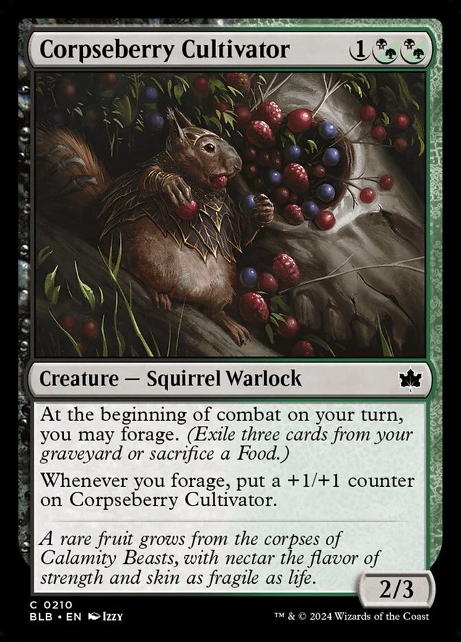 Corpseberry Cultivator 210/281 (Bloomburrow) - Foil