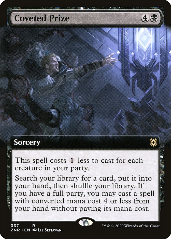 Coveted Prize 337/280 (Zendikar Rising) - Extended Art Foil