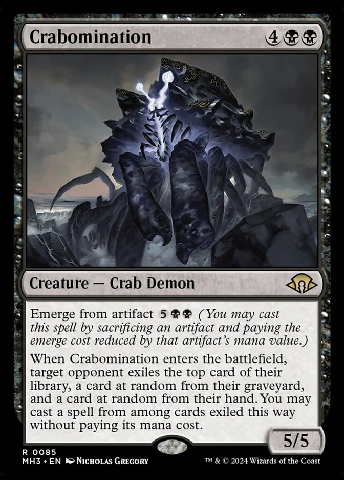 Crabomination 85 (Modern Horizons 3)