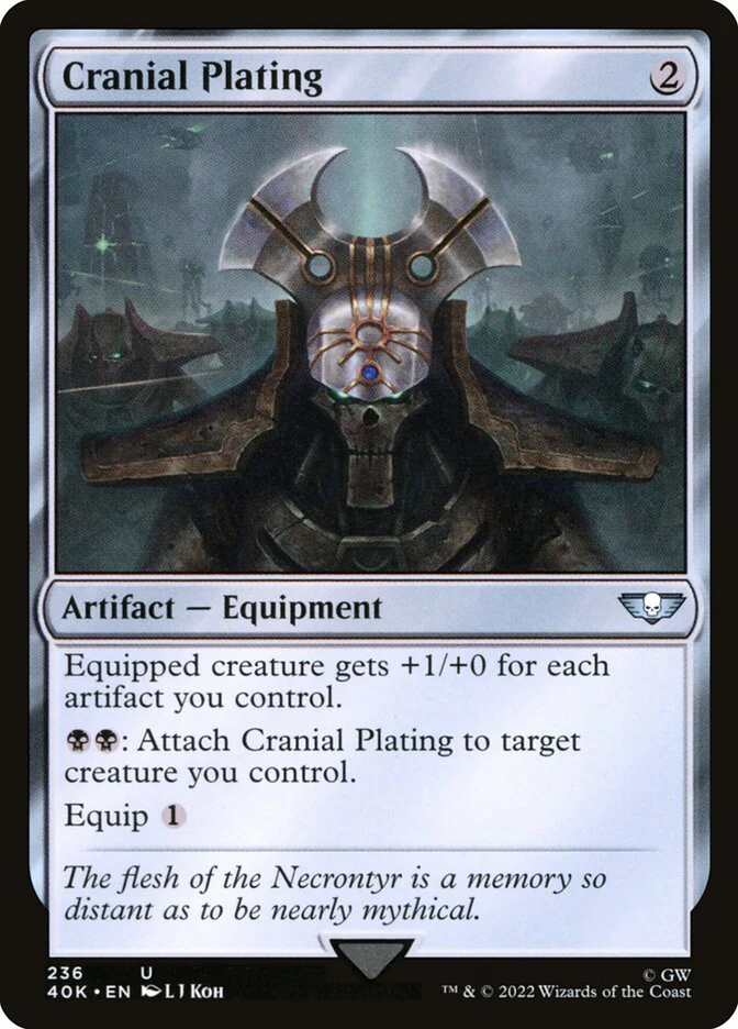 Cranial Plating 236/617 (Universes Beyond: Warhammer 40,000)