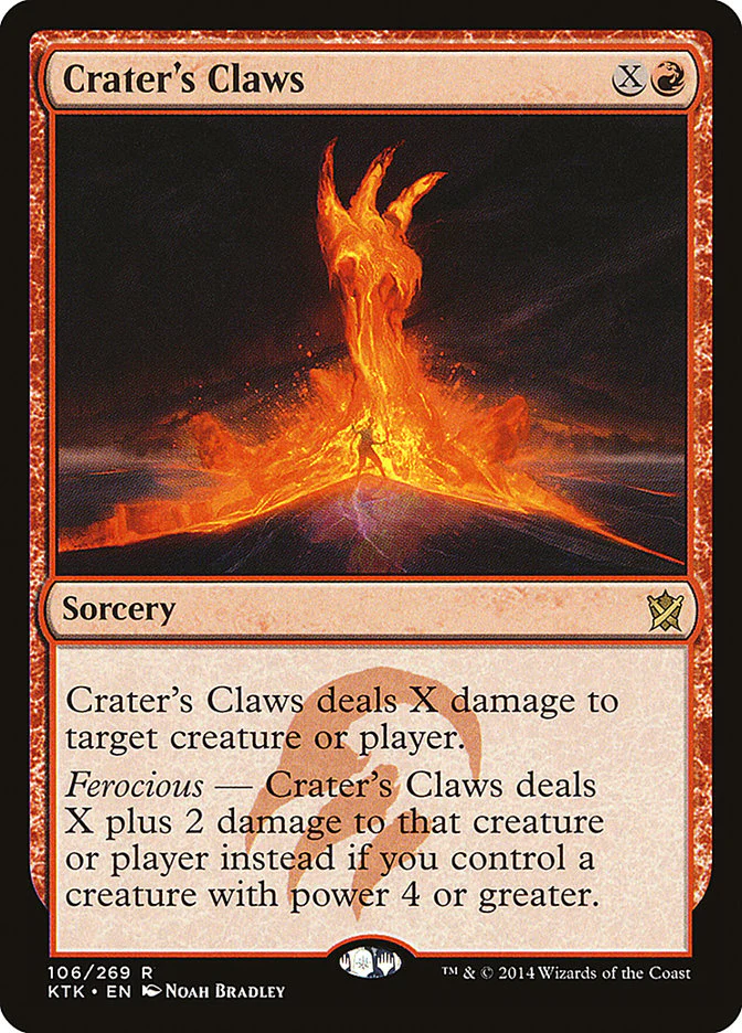 Crater's Claws 106/269 (Khans of Tarkir) - Foil