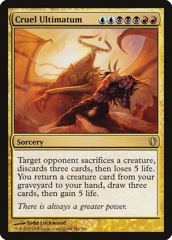 Cruel Ultimatum 182/356 (Commander 2013)