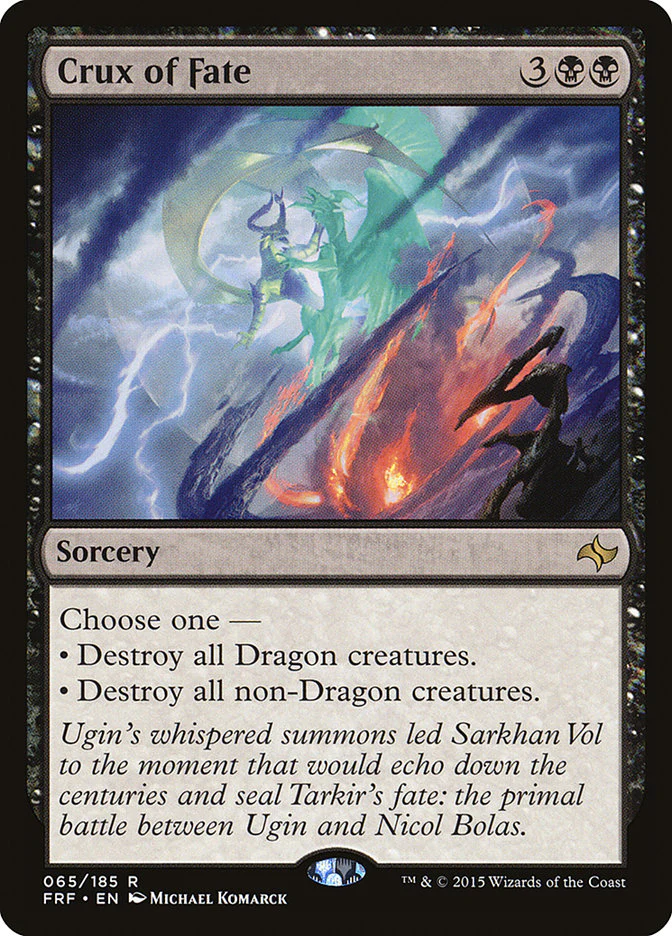 Crux of Fate 65 (Fate Reforged)  - Foil
