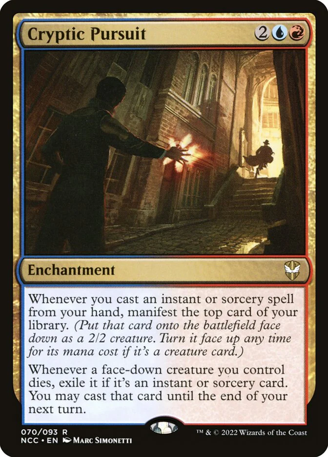 Cryptic Pursuit 70/93 (Commander: Streets of New Capenna)