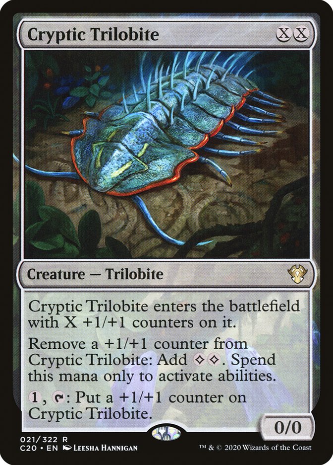 Cryptic Trilobite 21/322 (Commander 2020)
