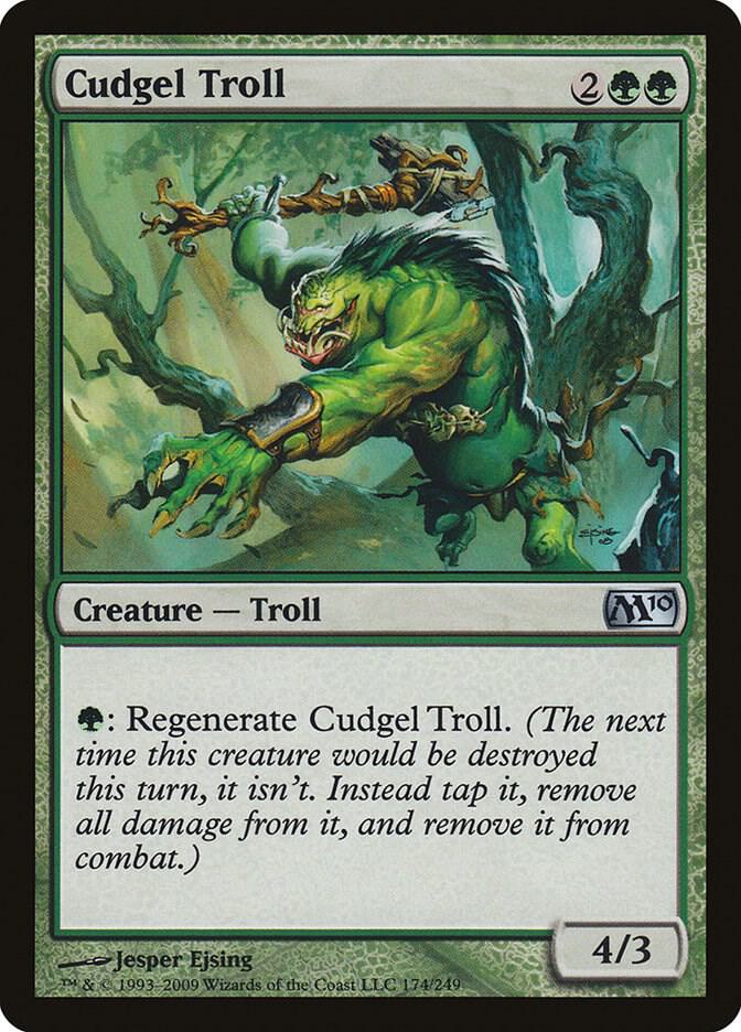 Cudgel Troll 174/249 (Magic 2010 (M10))
