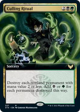 Culling Ritual Extended Art 337/275 (Strixhaven: School of Mages)  - Foil