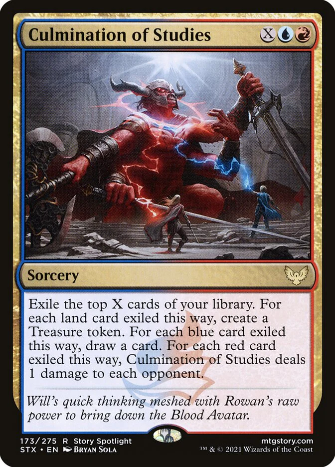 Culmination of Studies 173/275 (Strixhaven: School of Mages)  - Foil