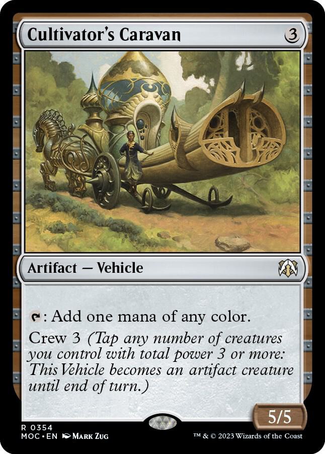 Cultivator's Caravan 354/444 (Commander: March of the Machine)
