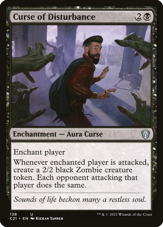 Curse of Disturbance 138 (Commander 2021)