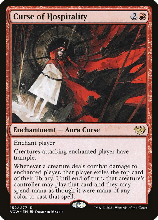 Curse of Hospitality 152/277 (Innistrad: Crimson Vow)
