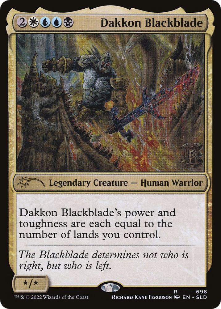 Dakkon Blackblade 698/1 (Secret Lair Drop Series)