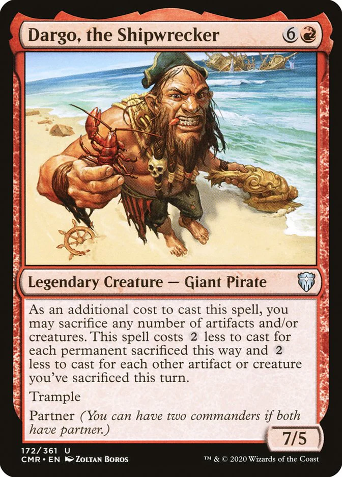 Dargo, the Shipwrecker 172/361 (Commander Legends)
