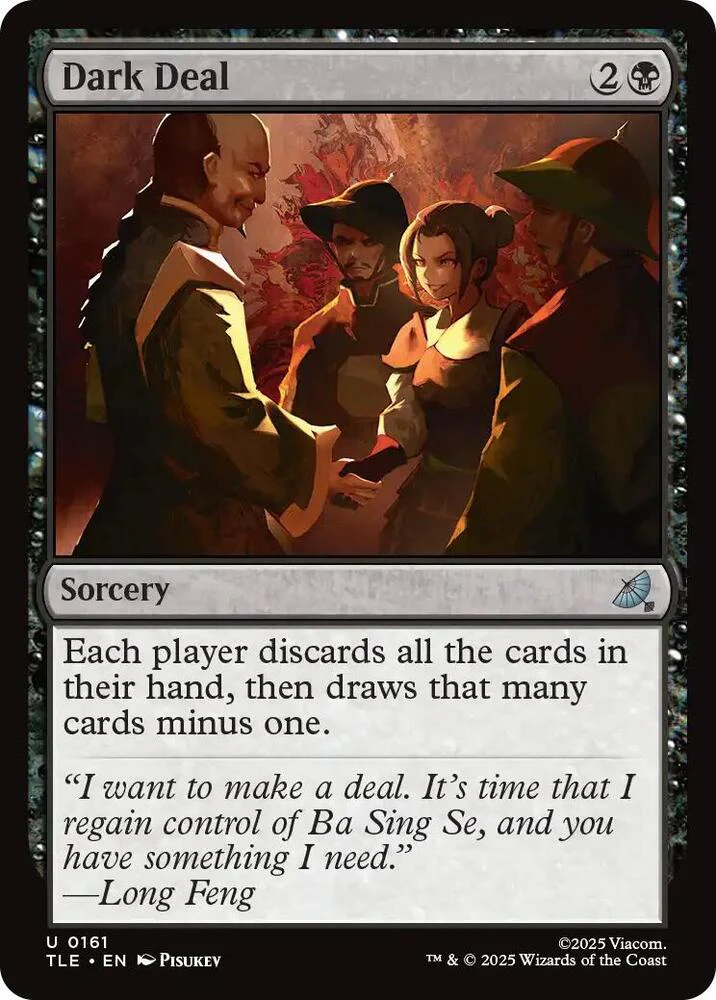 Dark Deal 161/317 (Avatar: The Last Airbender: Eternal-Legal)  - Foil