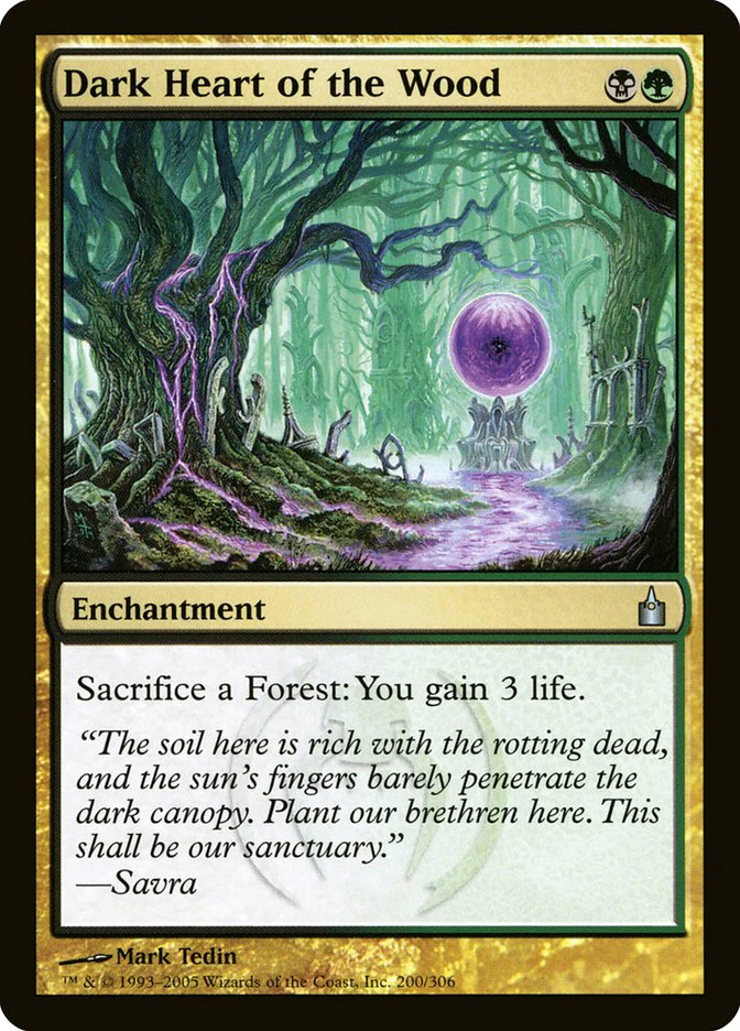 Dark Heart of the Wood 200/306 (Ravnica: City of Guilds)