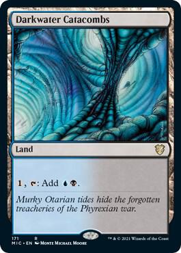 Darkwater Catacombs 171/38 (Commander: Innistrad: Midnight Hunt)