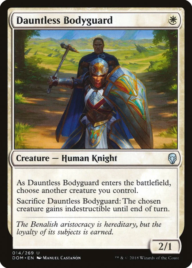 Dauntless Bodyguard 14/269 (Dominaria)  - Foil