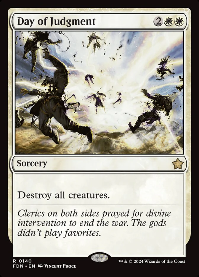 Day of Judgment 140 (Foundations)  - Foil