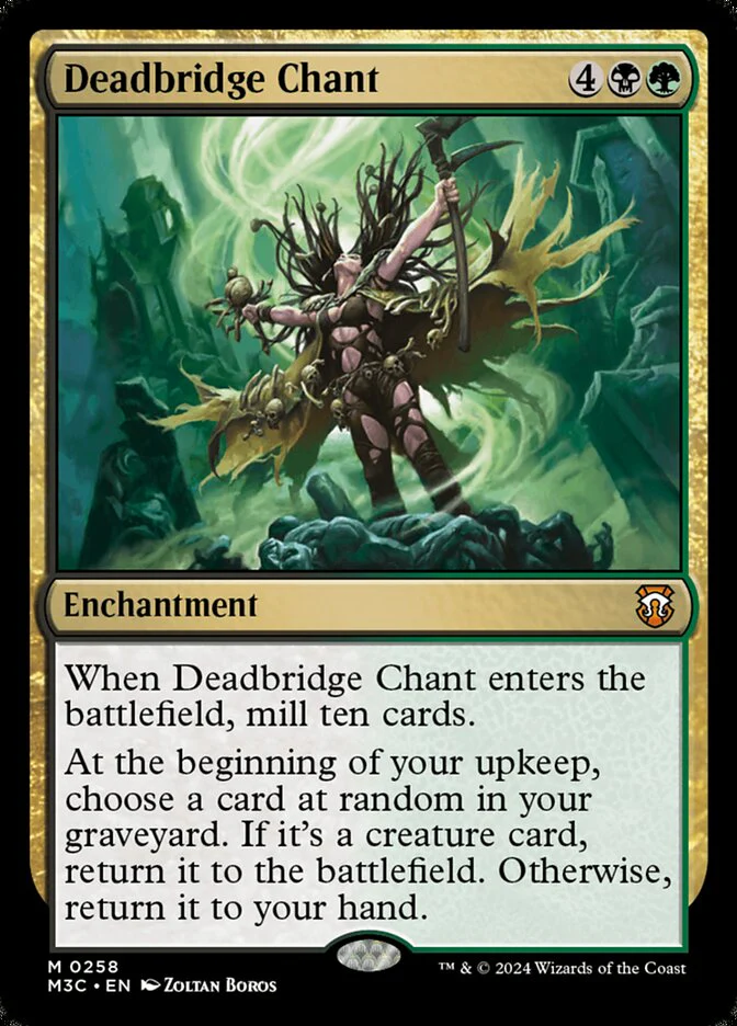 Deadbridge Chant 258/411 (Commander: Modern Horizons 3)