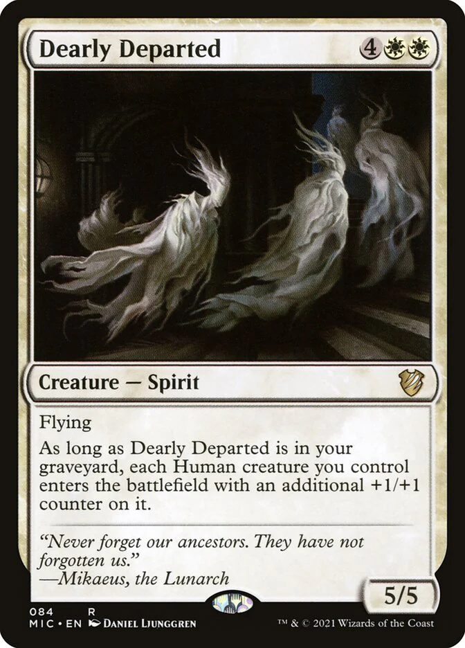 Dearly Departed 84/38 (Commander: Innistrad: Midnight Hunt)