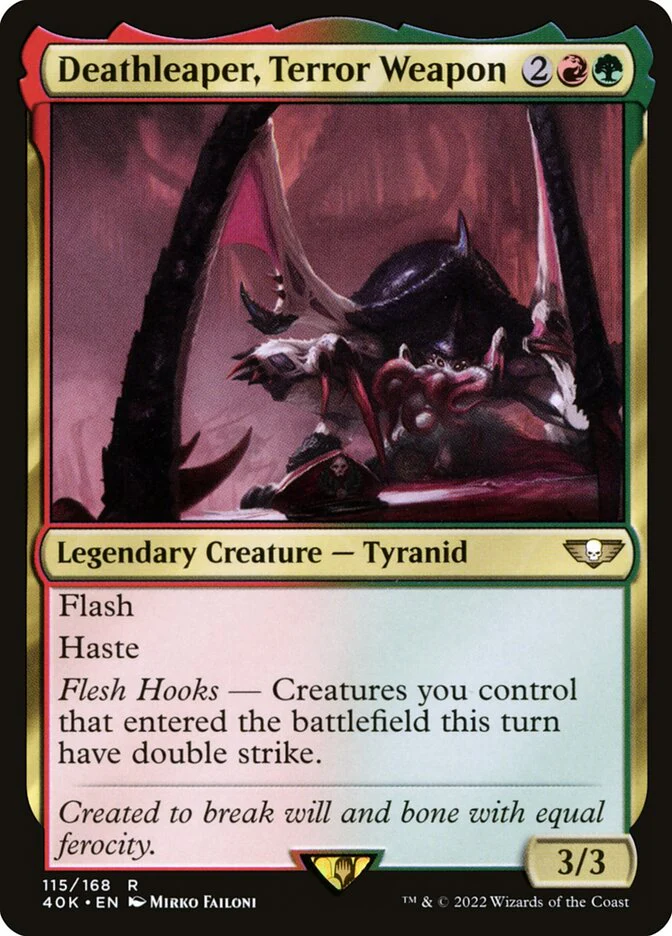 Deathleaper, Terror Weapon 115/617 (Universes Beyond: Warhammer 40,000)